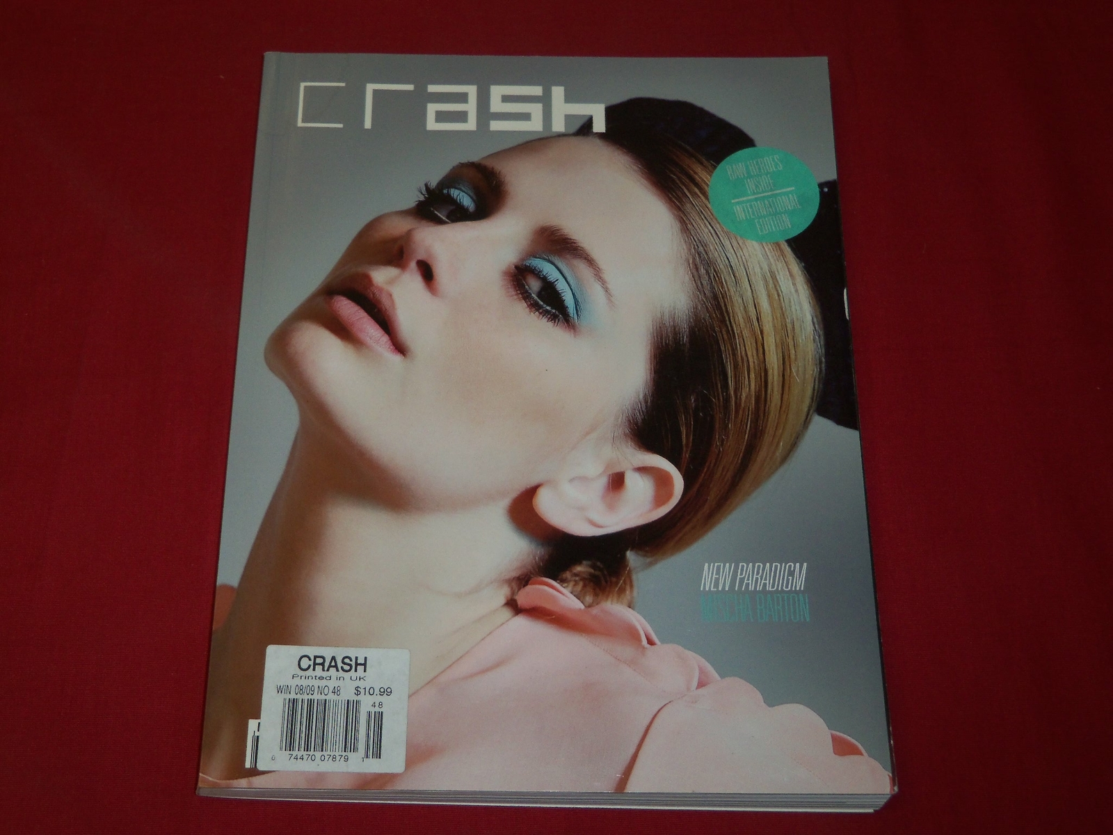 2008-2009 WINTER CRASH MAGAZINE NO. 48 - MISCHA BARTON COVER - FASHION - RC 819 2008-2009 WINTER CRASH MAGAZINE NO. 48 - MISCHA BARTON COVER - FASHION - RC 819