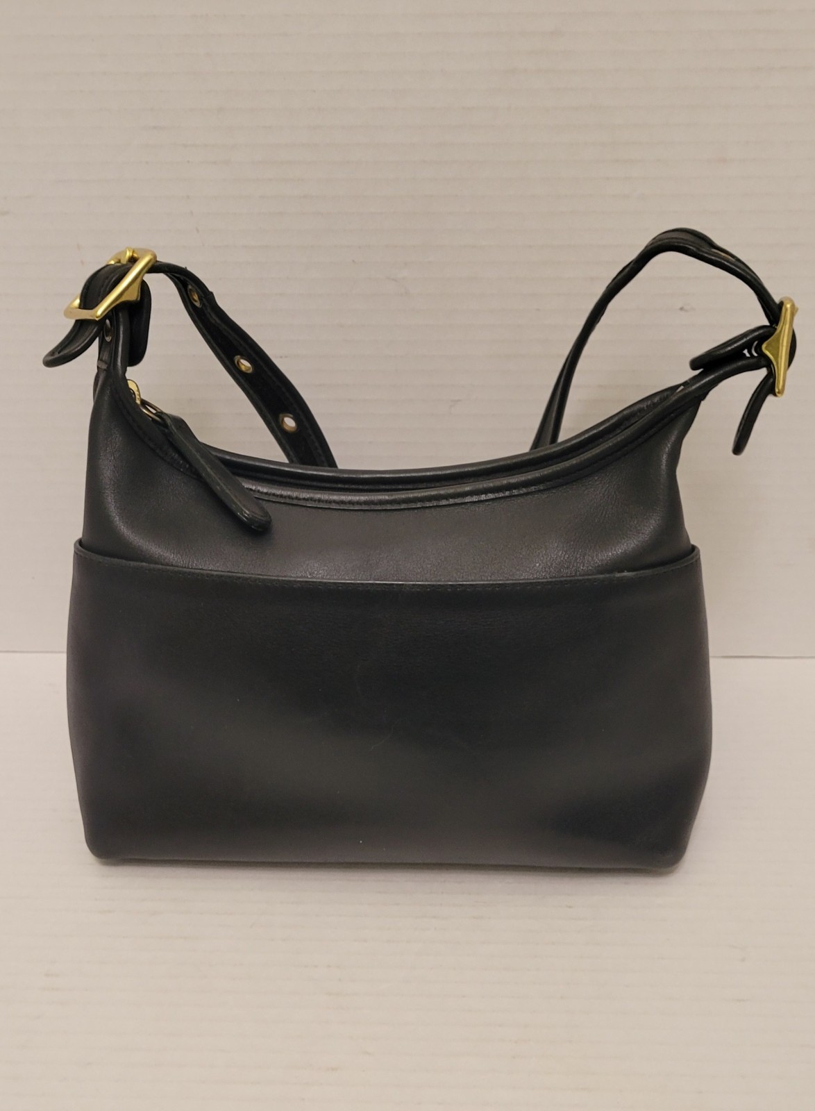 Vintage COACH 9136 LEGACY Black Leather Shoulder Crossbody Bag EUC