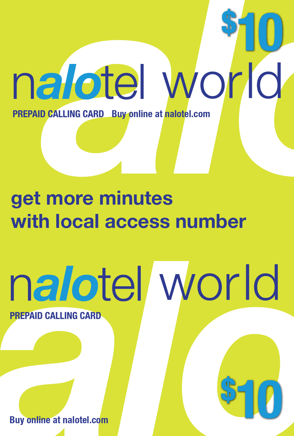 Cheap International calling card $10.00 prepaid calling minutes with emailed PIN