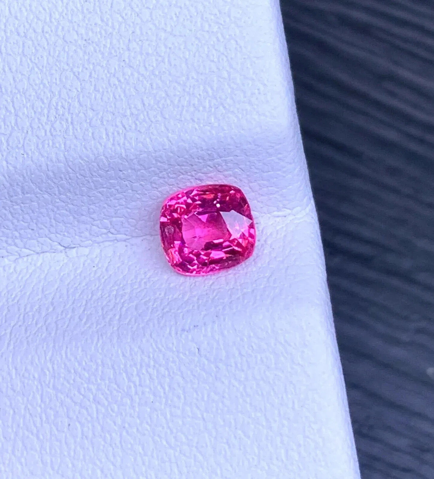 Natural Afghanistan Pink Paraiba Tourmaline 9-10Ct Loose Cushion Cut Gemstone