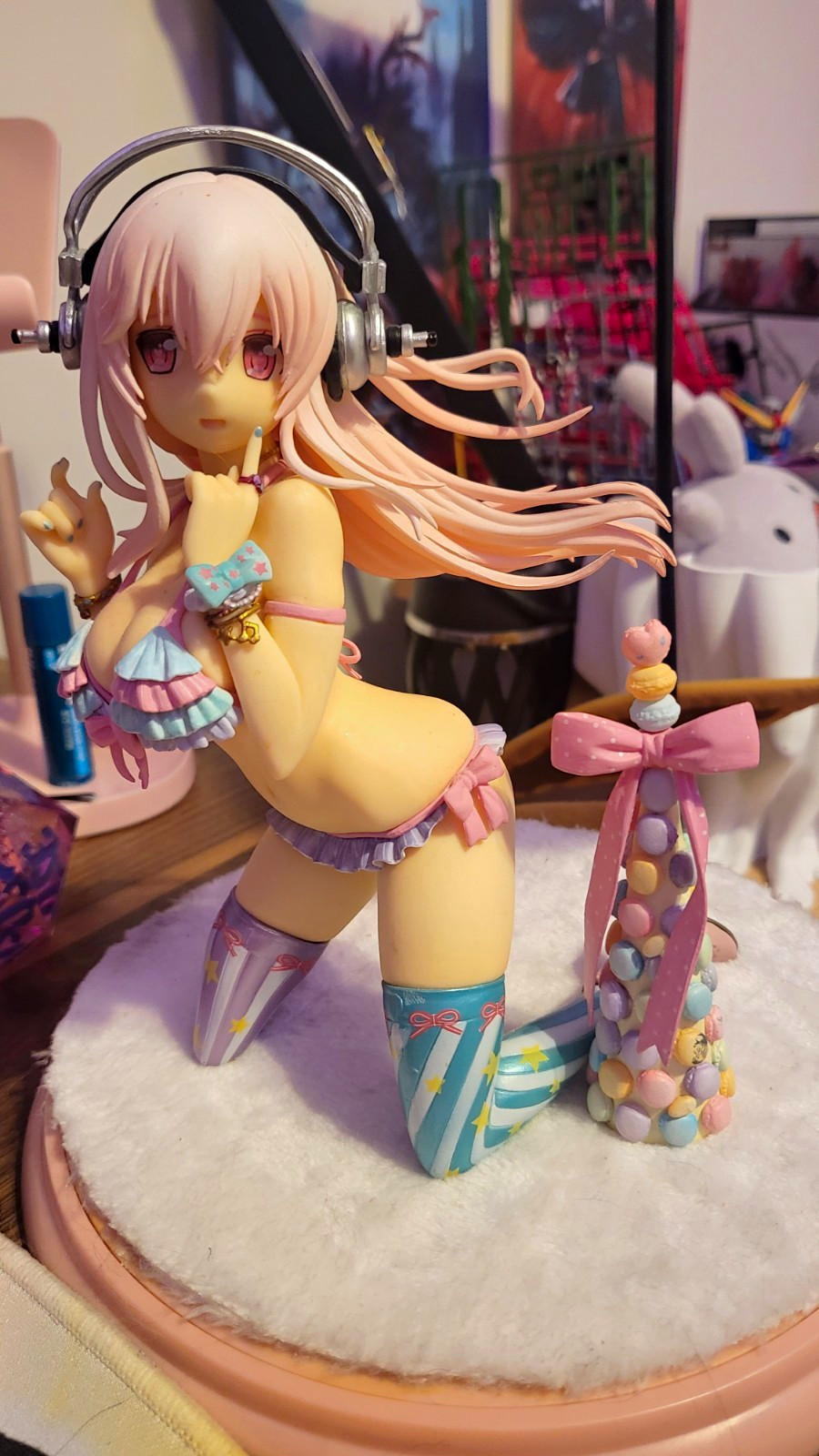 Super Sonico Macaron Tower 1/7 Figure