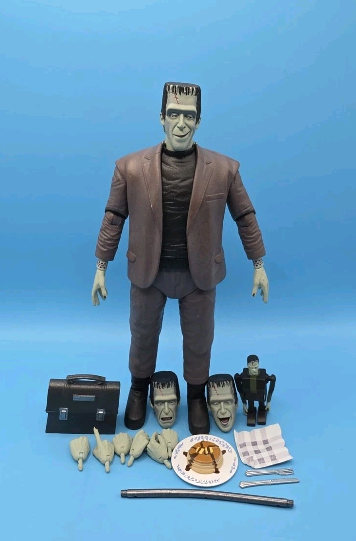 NECA The Munsters TV Series Ultimate Herman Munster 7” Action Figure Complete