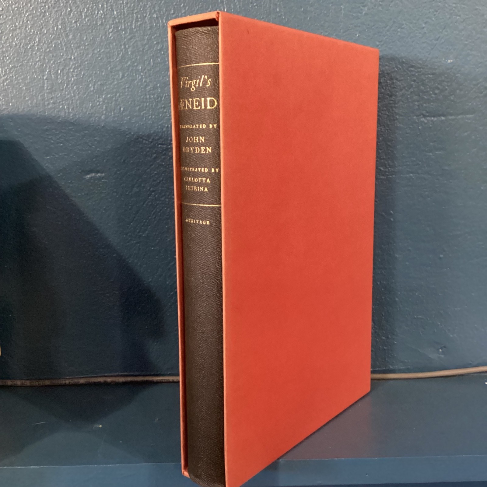 Virgil's The Aeneid translated by John Dryden—1944—HC/Slipcase—Heritage Press. Virgil's The Aeneid translated by John Dryden—1944—HC/Slipcase—Heritage Press.