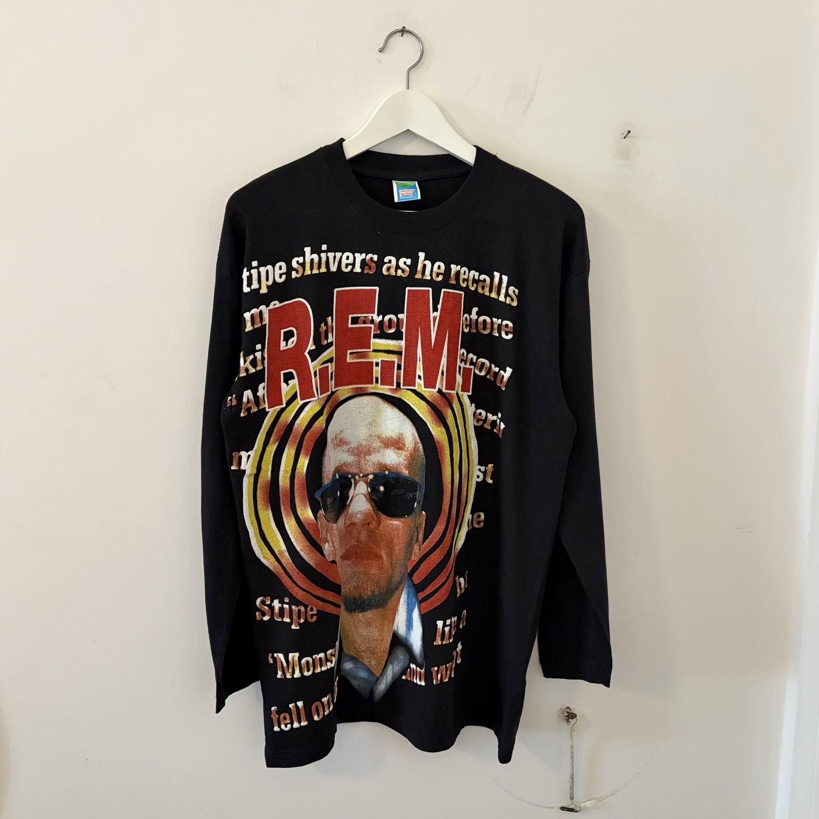 Grail Vintage 1995 R.E.M. Monster Tour Long Sleeve Shirt Grail Vintage 1995 R.E.M. Monster Tour Long Sleeve Shirt