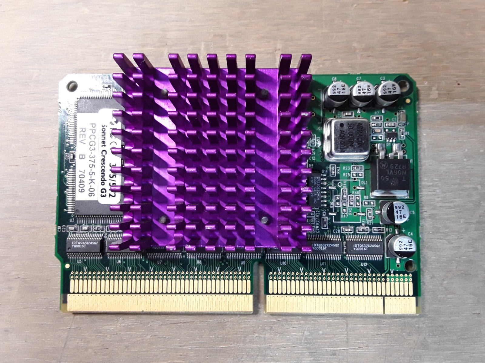 185--Sonnet Crescendo G3 PPCG3-375-5-K-06 G3 Add-On Card for Vintage Mac