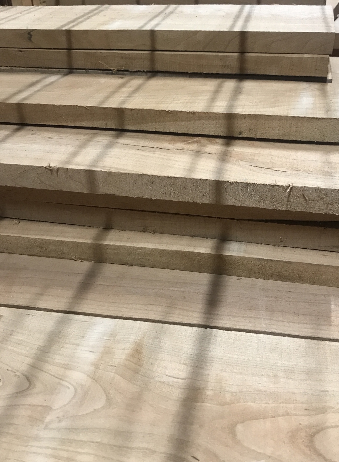 4/4 Cherry Lumber 10 Bdft. #1 Common Air Dried 3 Years 12% Moisture 24” Lengths