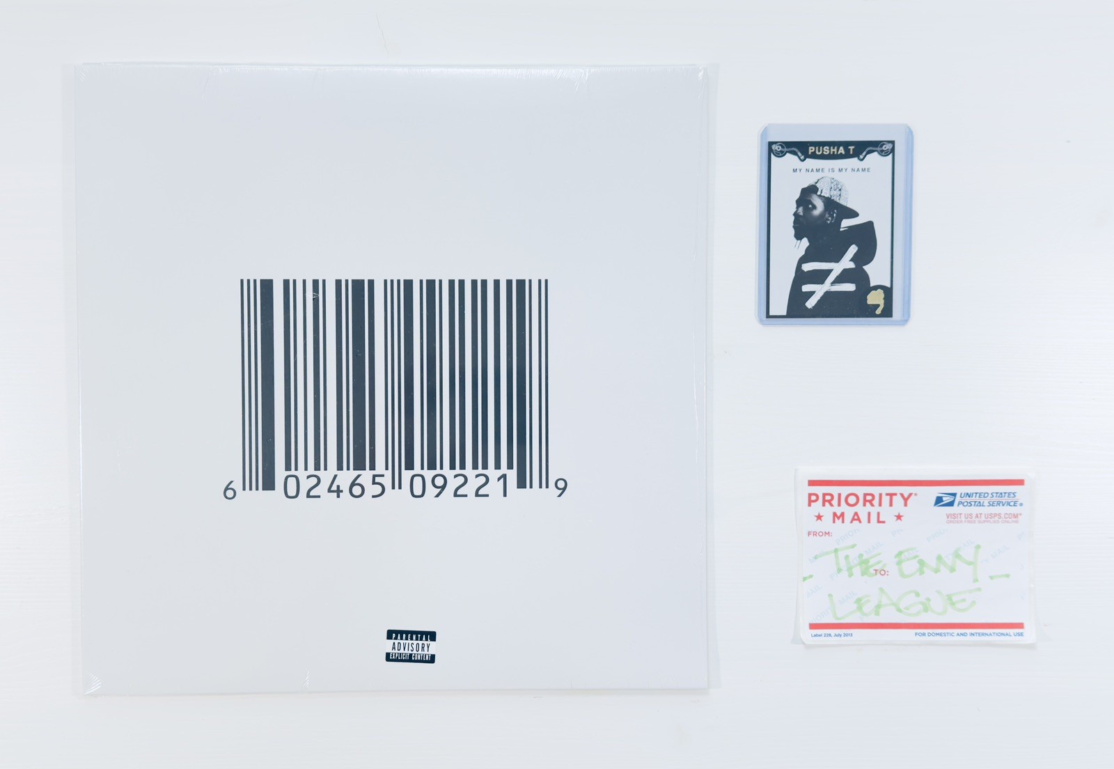 Pusha T - My Name is My Name Vinyl Limited /1200 w/ Trading Card NEW SEALED