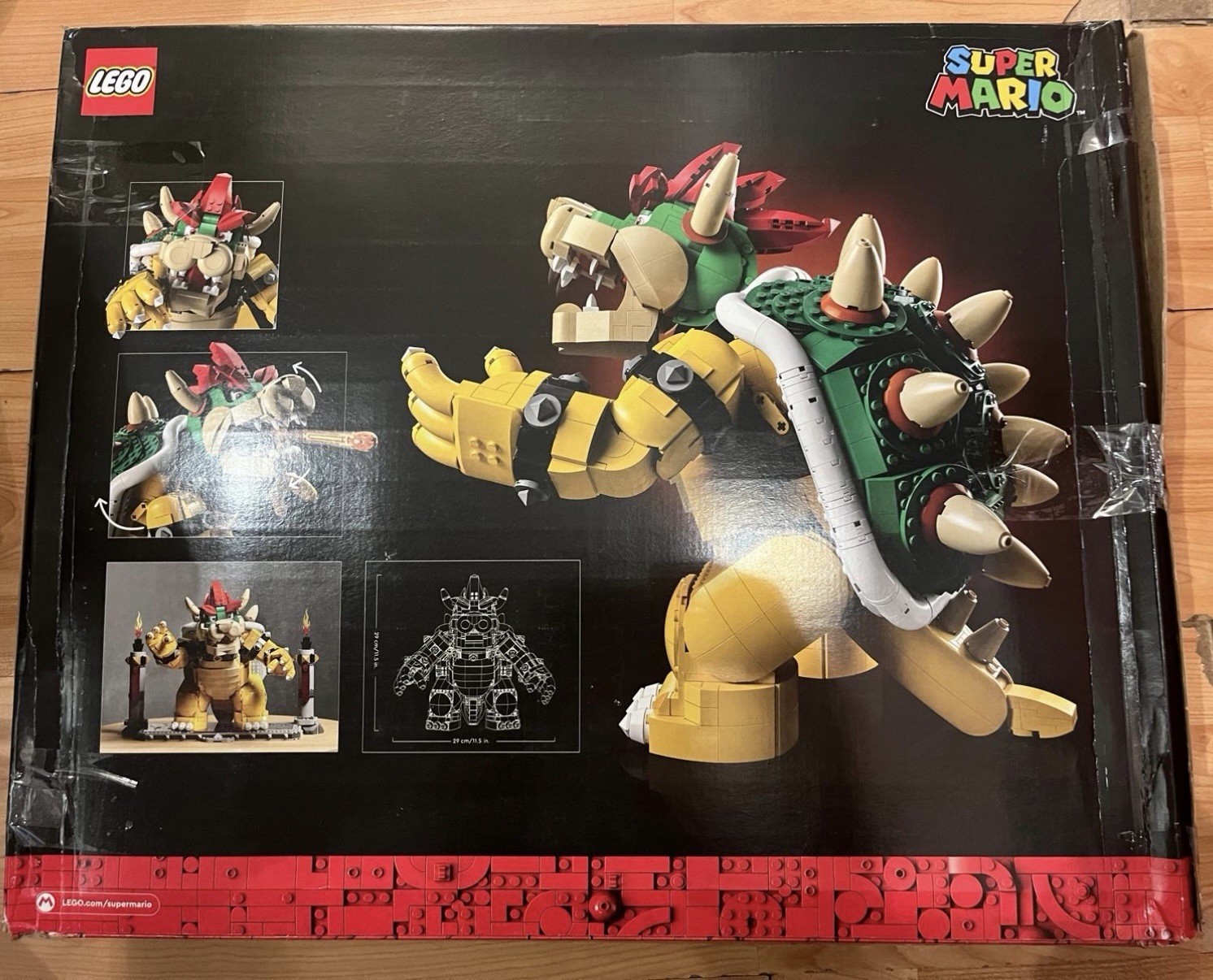 LEGO Super Mario: The Mighty Bowser (71411) - Open box LEGO Super Mario: The Mighty Bowser (71411) - Open box