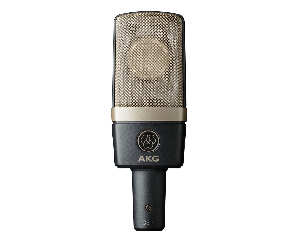 AKG C314 Professional Multi-Pattern Studio Condenser Microphone