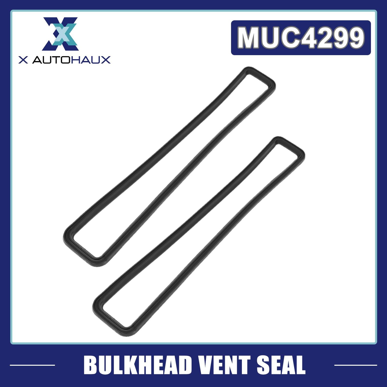 2 Pcs Car Bulkhead Vent Seal Rubber Gasket for Land for Rover Series Defender