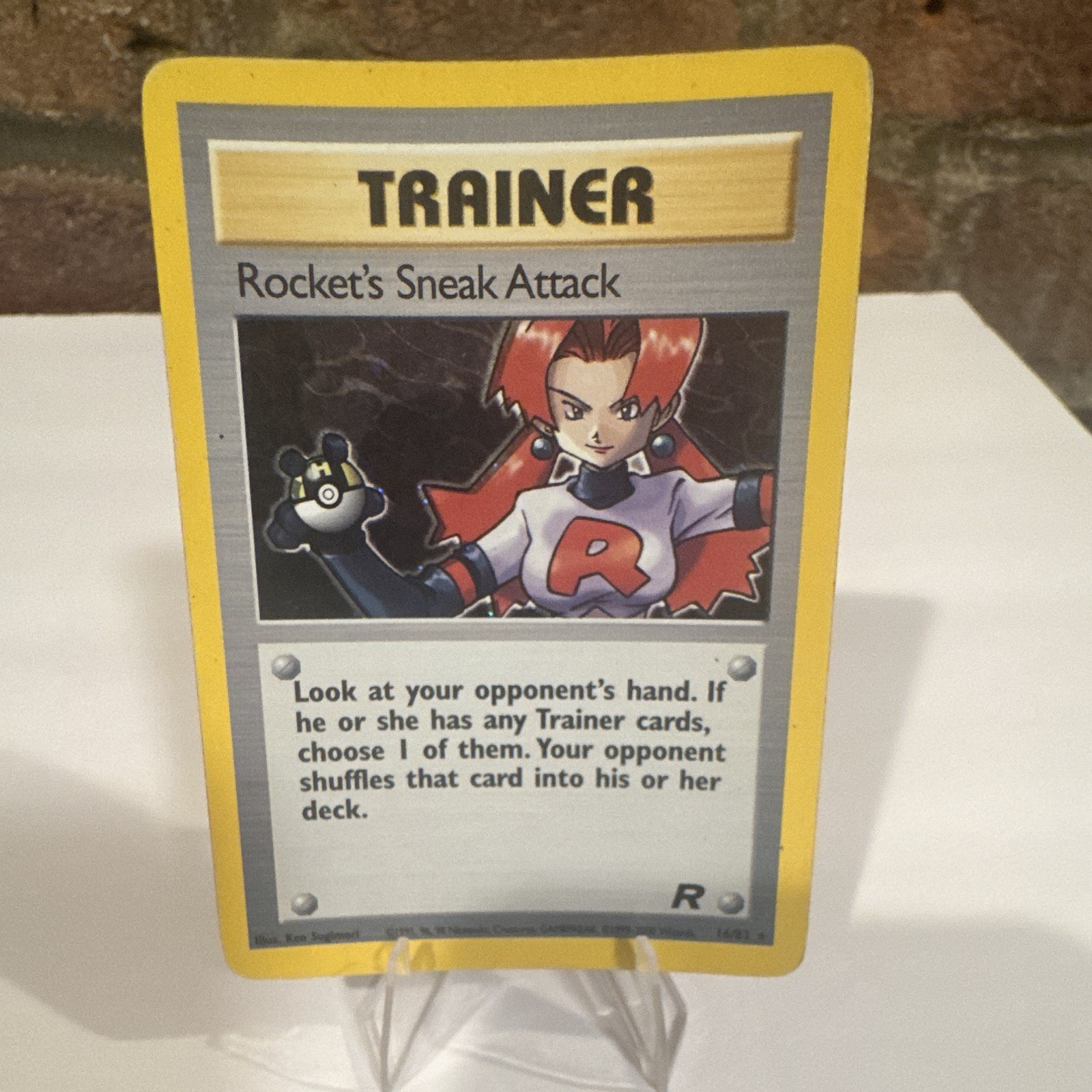 Rocket’s Sneak Attack #16/82 from Team Rocket (2000)