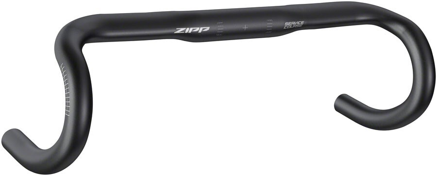 Zipp Service Course 70 Ergo Drop Handlebar Aluminum 31.8mm 42cm Bead Blast Black