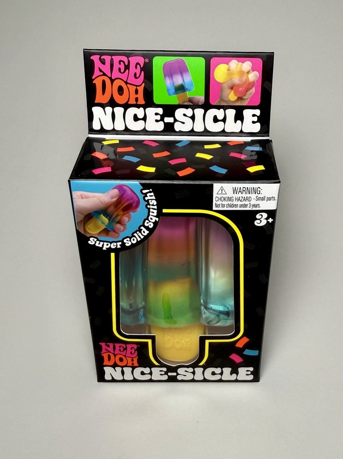NEW Schylling NeeDoh~ Nice-Sicle~ Rainbow Squishy Stress Reliever NEW Schylling NeeDoh~ Nice-Sicle~ Rainbow Squishy Stress Reliever