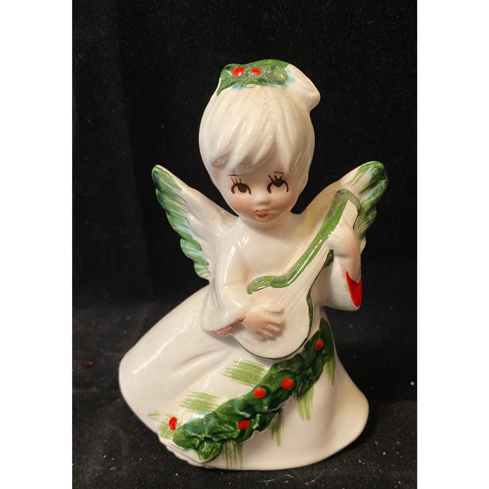 Vintage Lefton Angel Playing Mandolin