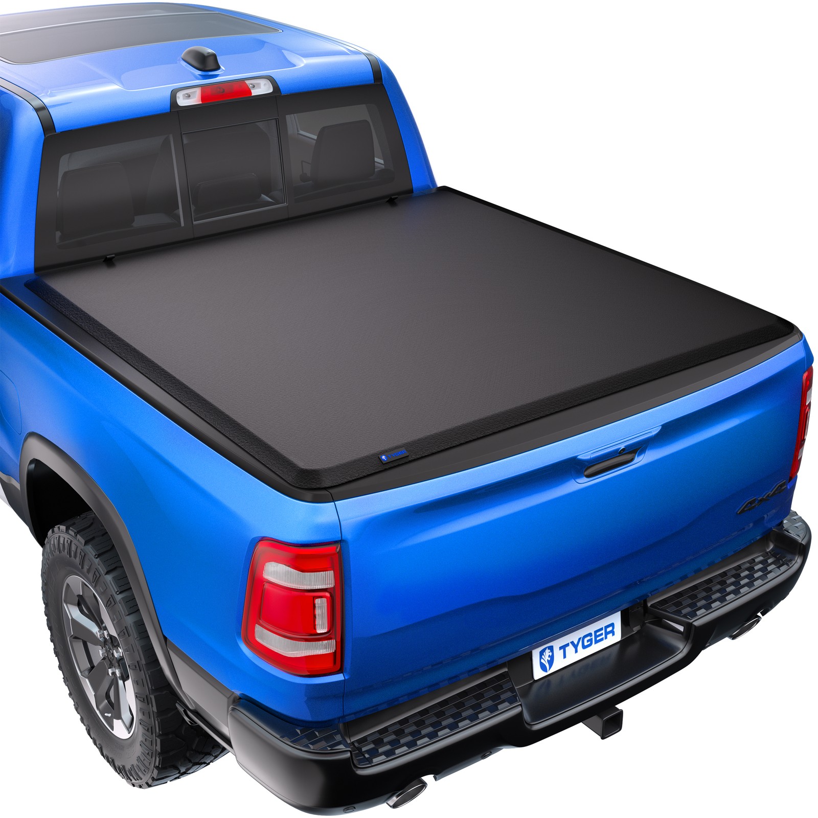 TYGER T1 Soft Roll-up Tonneau Cover for 19-26 Ram 1500 5\'7\ TYGER T1 Soft Roll-up Tonneau Cover for 19-26 Ram 1500 5\'7\