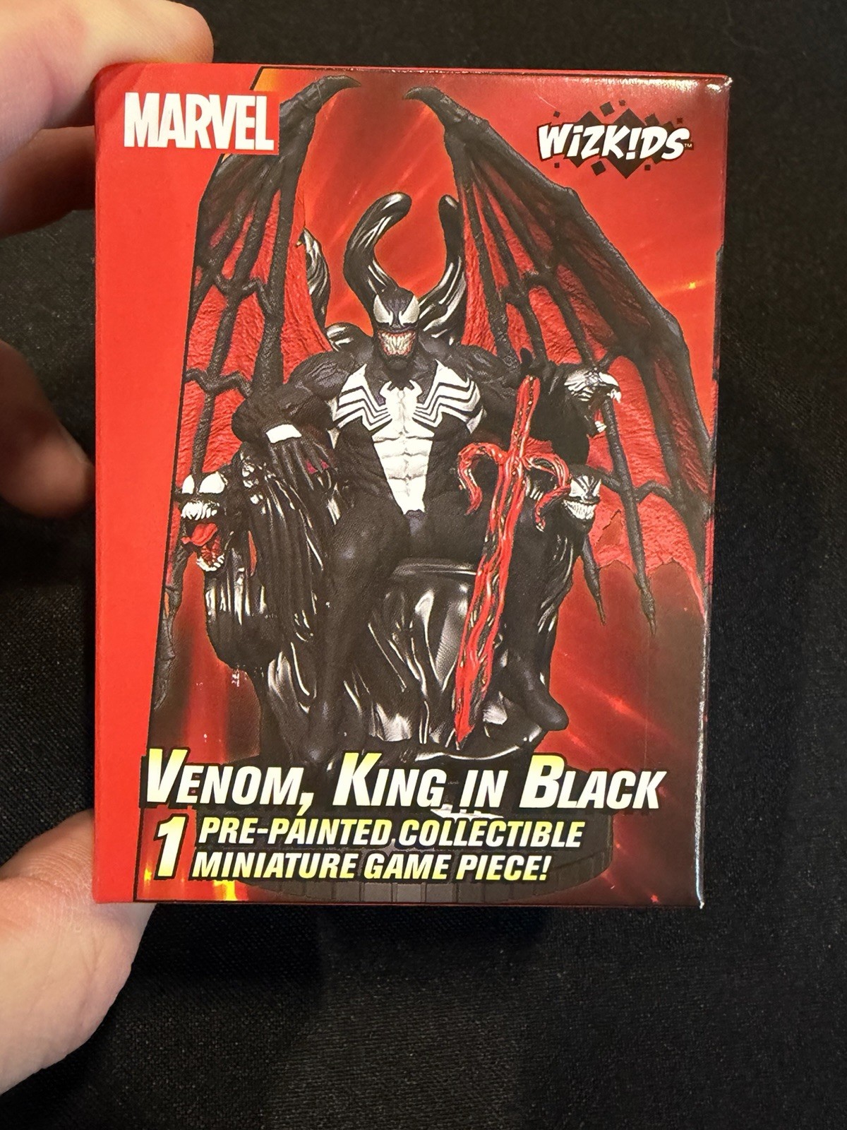 Marvel Heroclix VENOM KING IN BLACK PROMO EXCLUSIVE WORLD’S Marvel Heroclix VENOM KING IN BLACK PROMO EXCLUSIVE WORLD’S