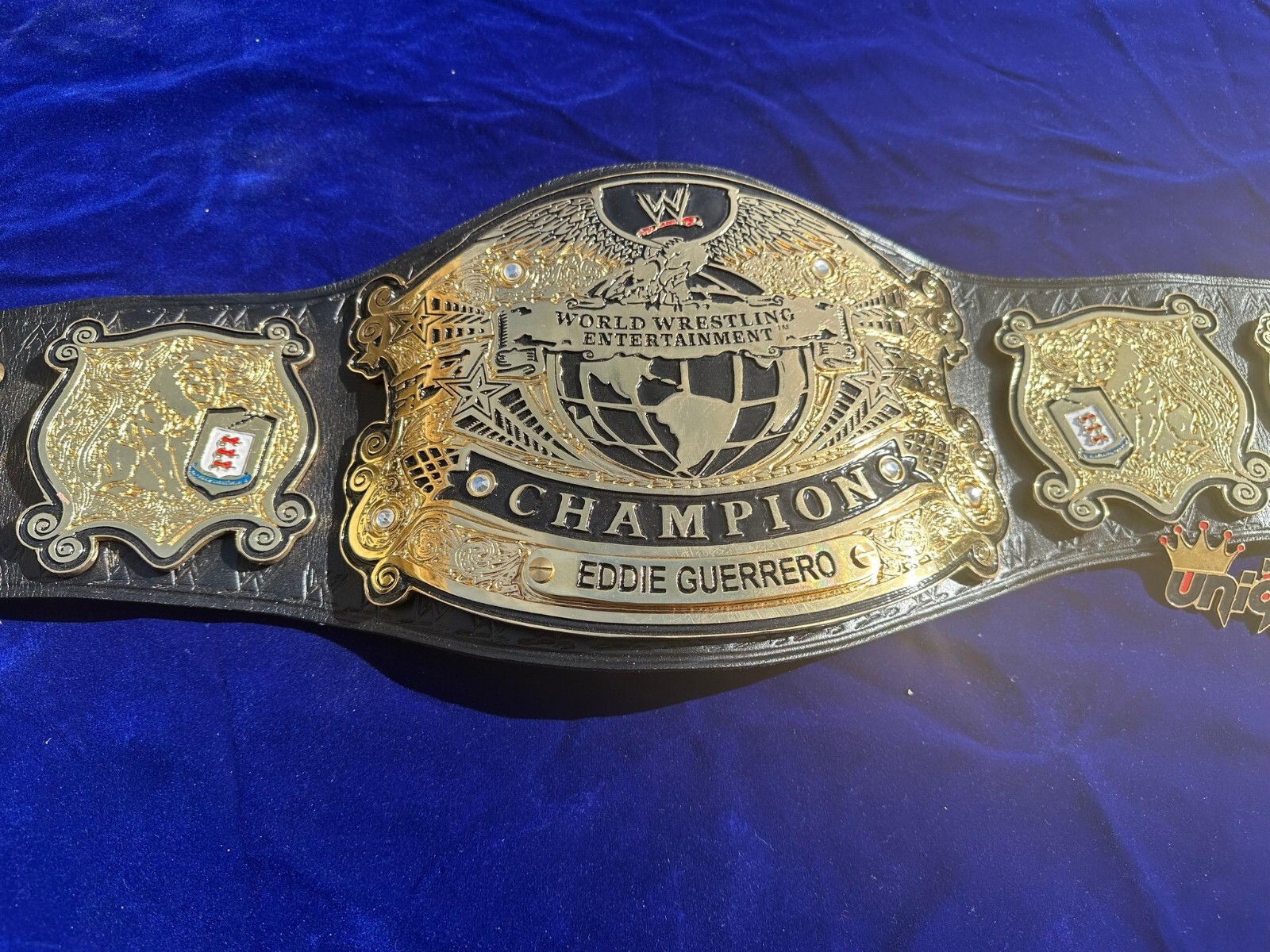 Undisputed  Eddie Guerrero Heavyweight Wrestling Championship Belt 4MM Plates