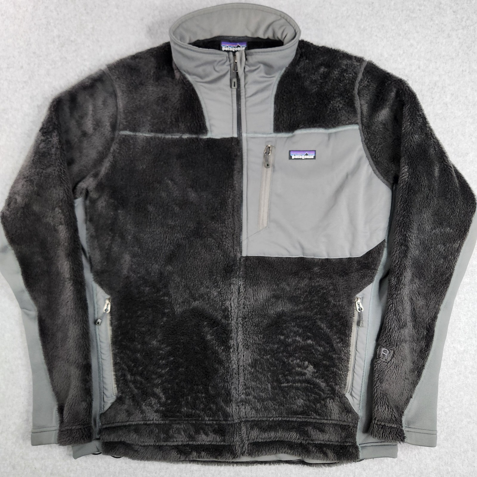 Patagonia R3 Hi-Loft Jacket Mens XL Charcoal Polartec Full Zip Gorpcore 25700