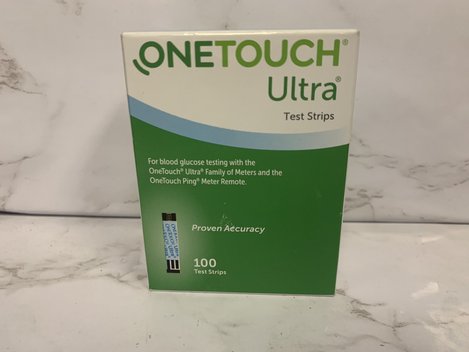 OneTouch Ultra Blue 100 Ct, Exp: 12/2026 Diabetic Test Strips *FREE SHIPPING*