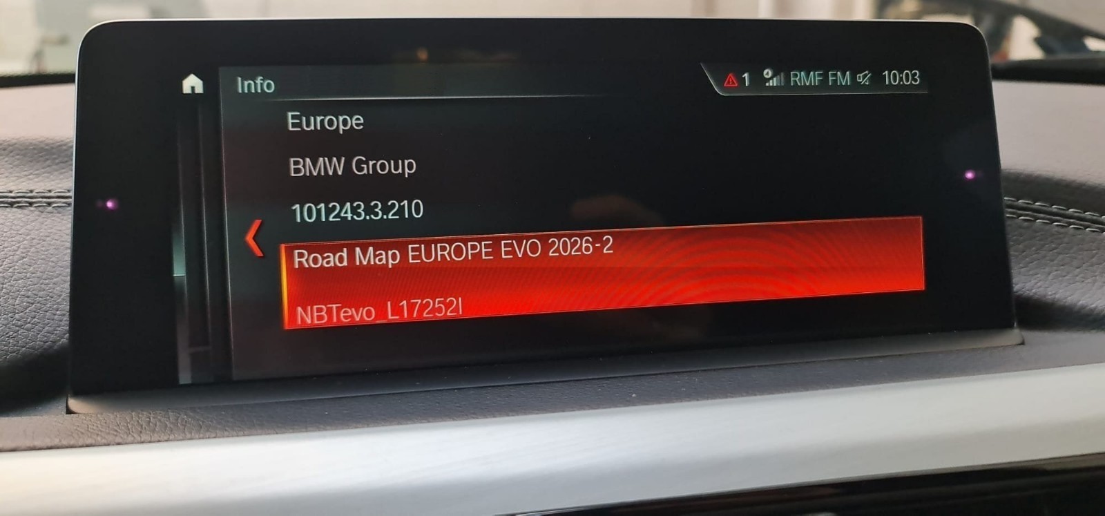 Original BMW Europe EVO ID5/6 2026-2 MAP - ONLY MAP - NO FSC Code