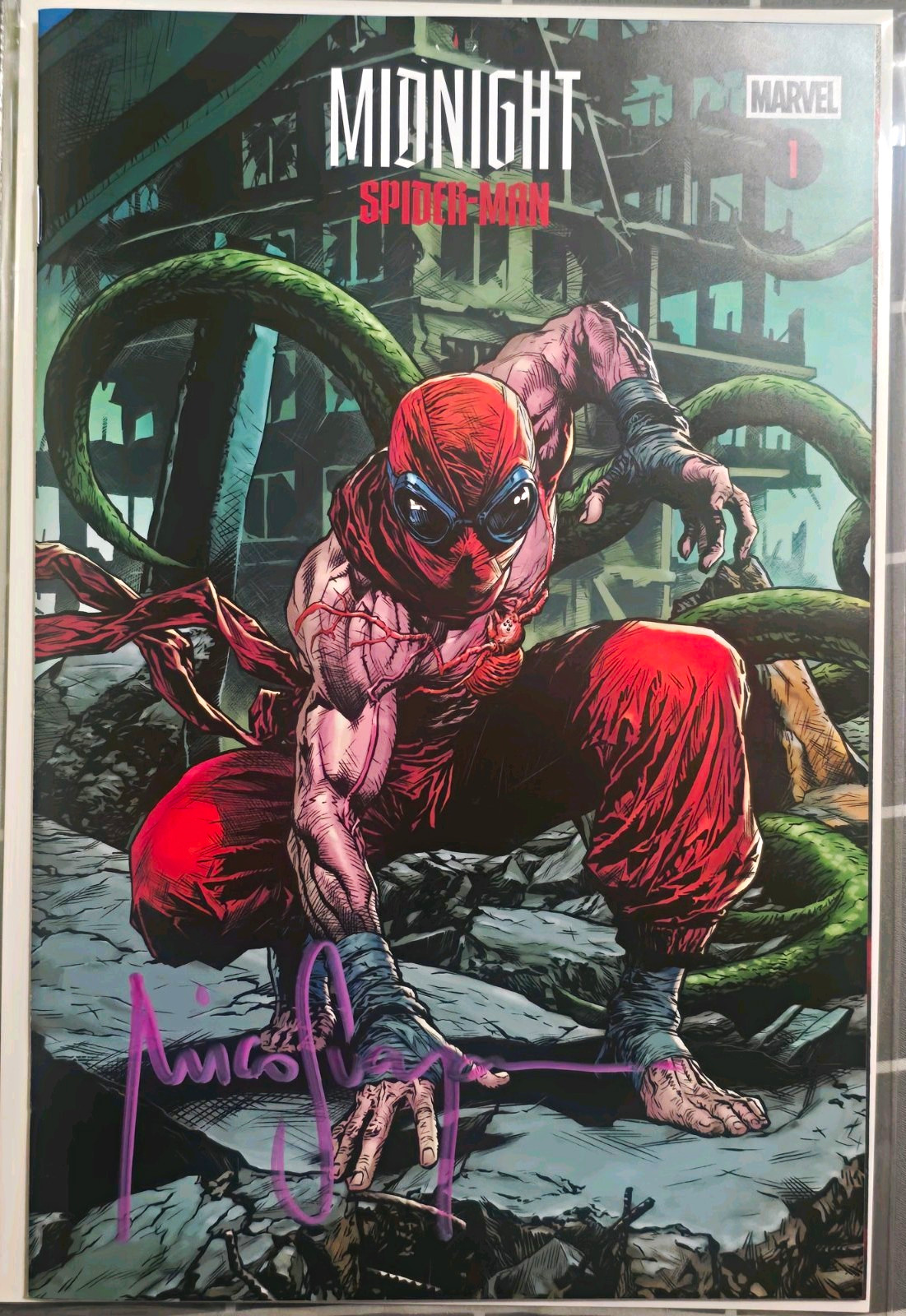 Marvel Midnight 1 NYCC 2026 Exclusive Variant Signed Mico Suayan Marvel Midnight 1 NYCC 2026 Exclusive Variant Signed Mico Suayan