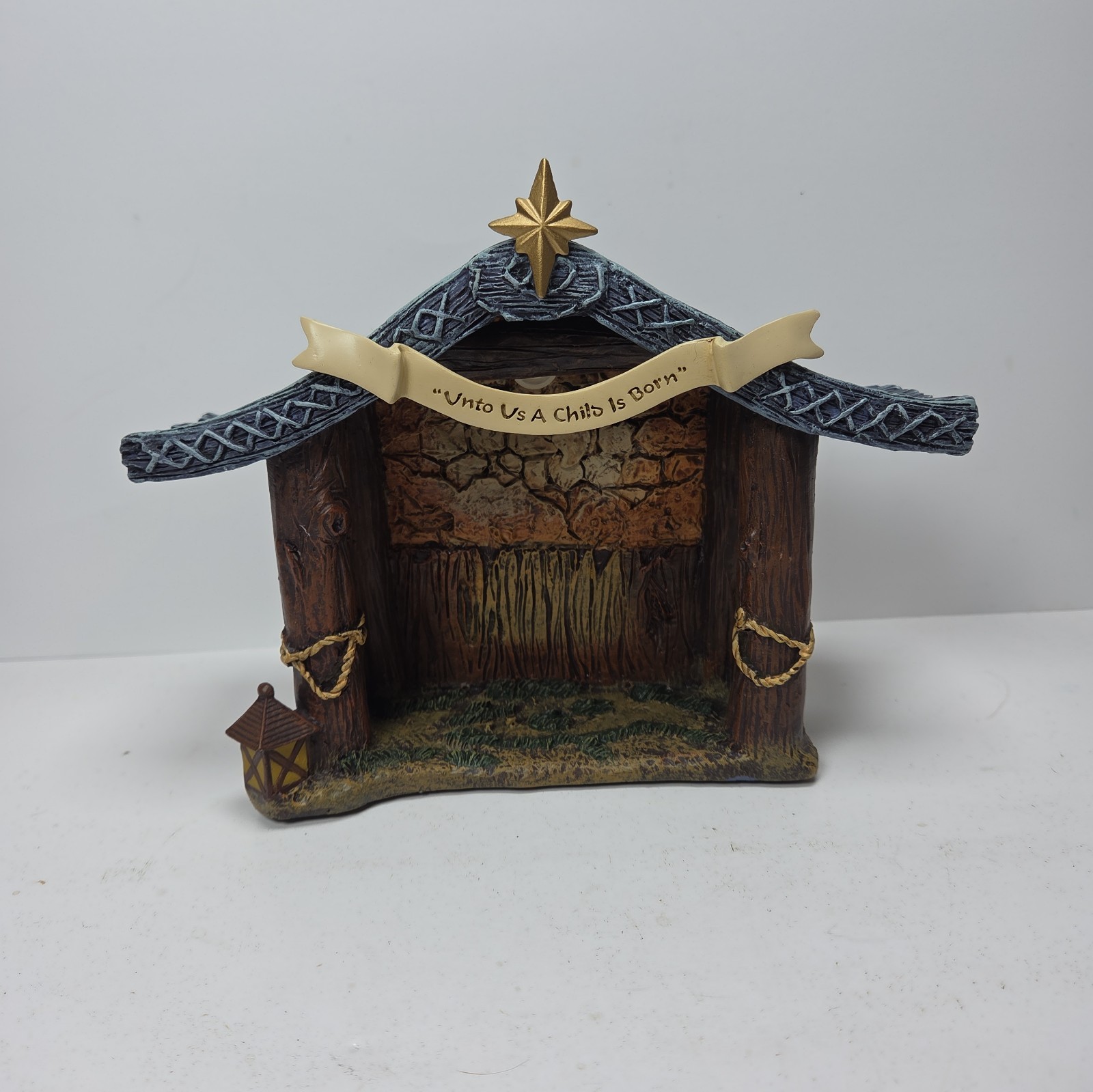 Thomas Kinkade Hawthorne Village Nativity CRECHE Manger Replacement Christmas