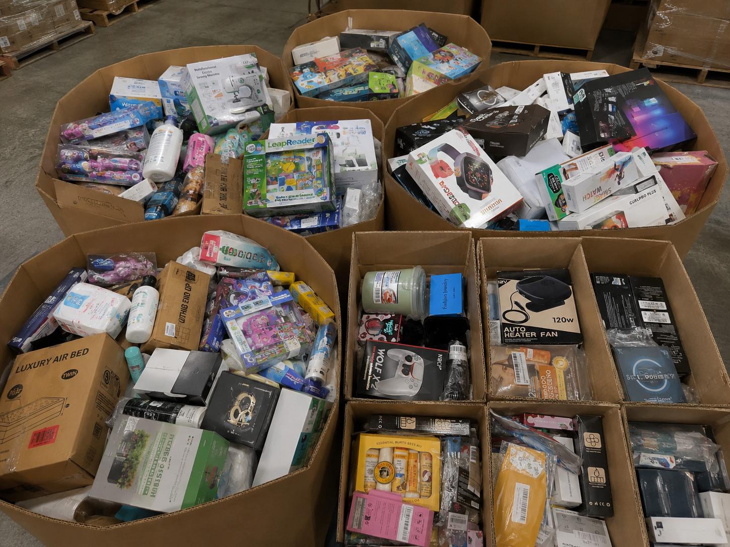 Amazon Target Walmart Retail Merchandise Showcase – Assorted Inventory Picks