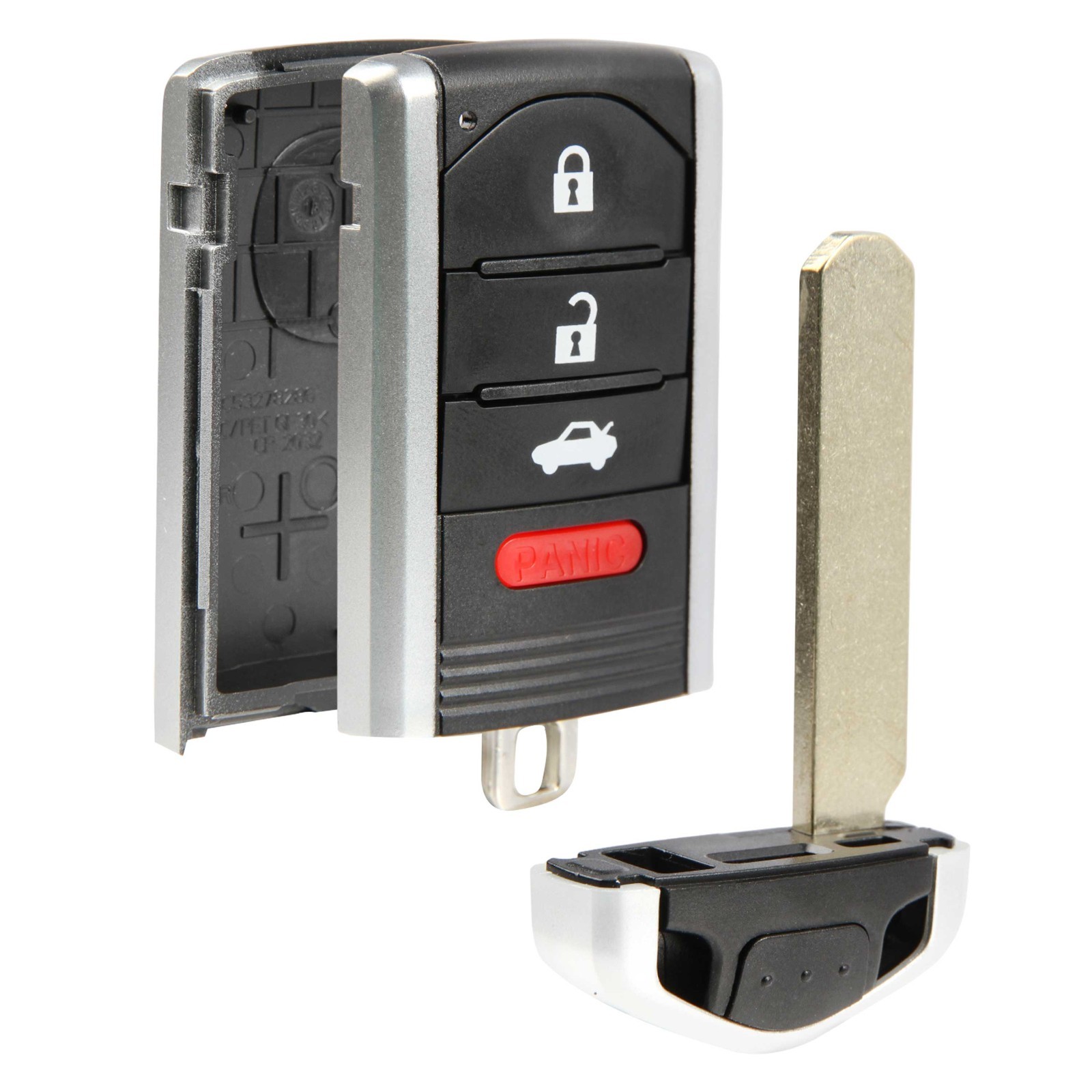 Remote Key Fob Shell Case Replacement for 2009-2014 Acura TL (M3N5WY8145)