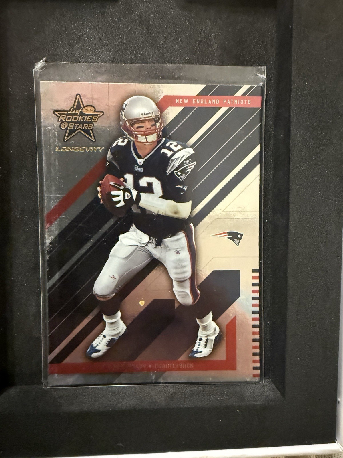 2004 Leaf Rookies & Stars Longevity - Tom Brady #56 2004 Leaf Rookies & Stars Longevity - Tom Brady #56