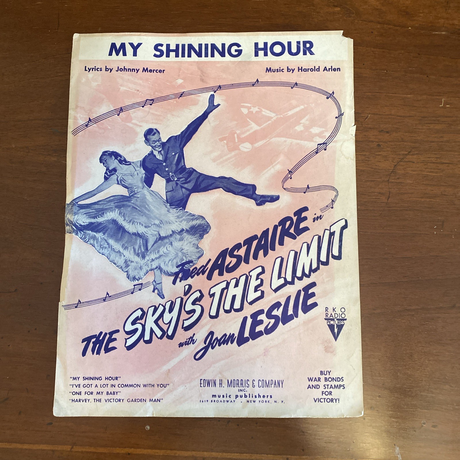 My Shining Hour Johnny Mercer Harold Arlen Fred Astaire 1943 NYC My Shining Hour Johnny Mercer Harold Arlen Fred Astaire 1943 NYC