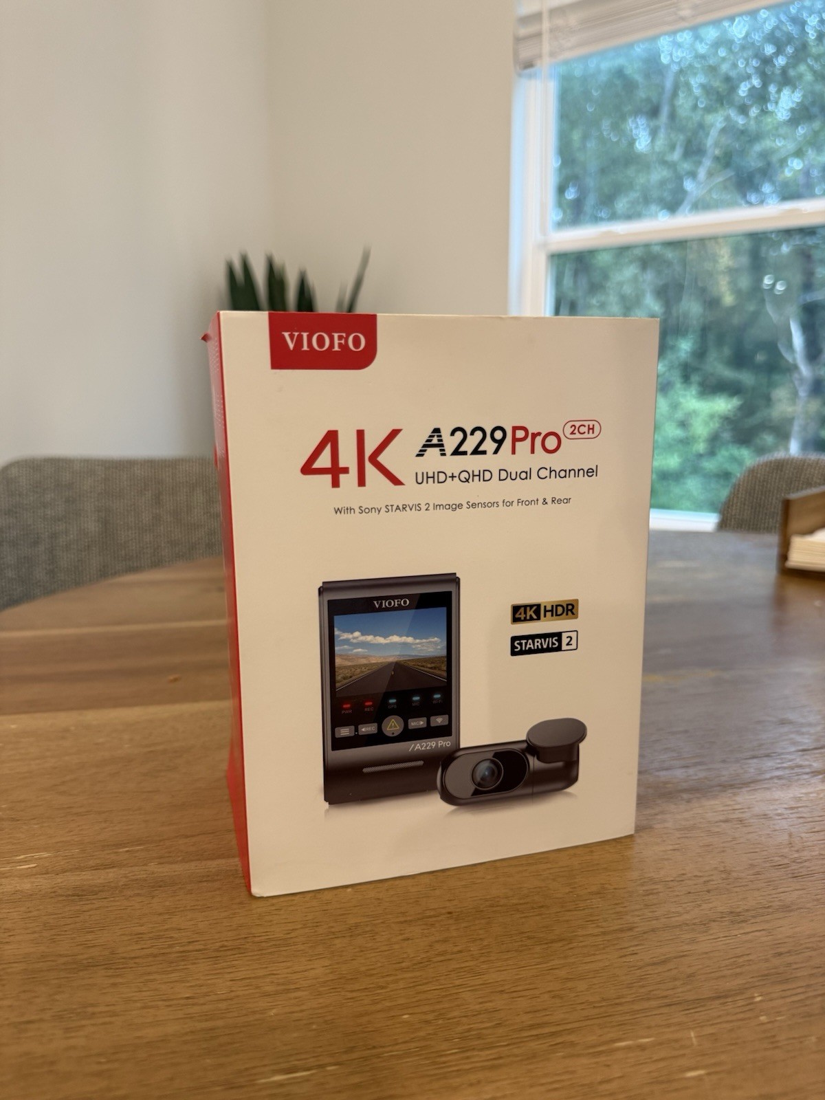 VIOFO - A229 Pro 4K HDR Dash Cam, 4K+2K Front and Rear Car Camera - Black VIOFO - A229 Pro 4K HDR Dash Cam, 4K+2K Front and Rear Car Camera - Black