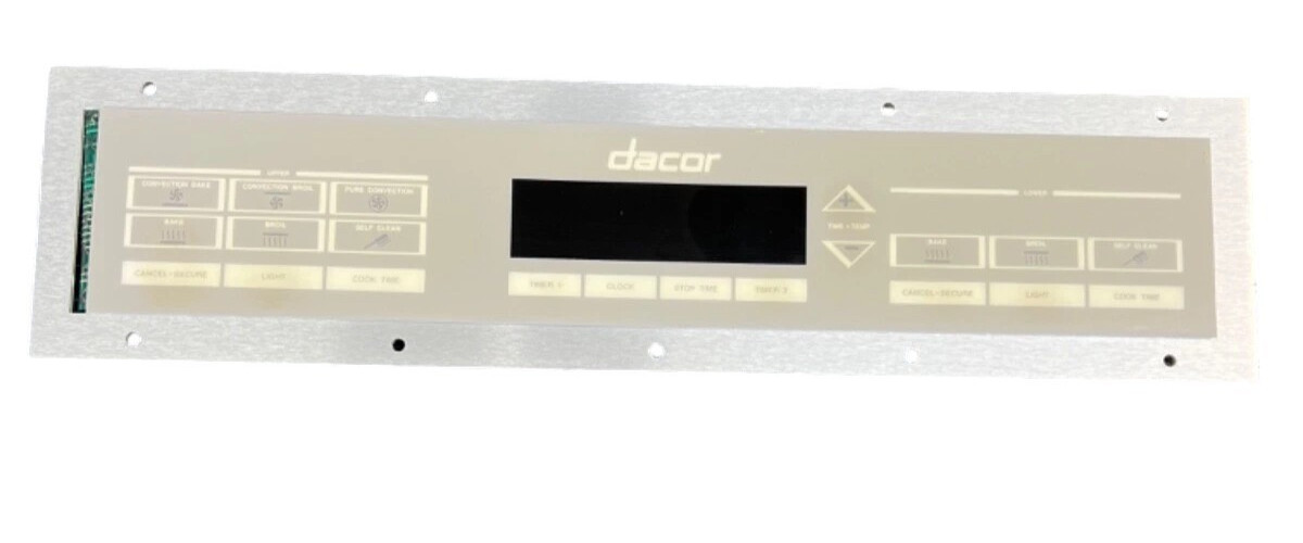 Dacor Oven Membrane Touch Panel for white oven 62207B 62307 62206R 62208B Dacor Oven Membrane Touch Panel for white oven 62207B 62307 62206R 62208B