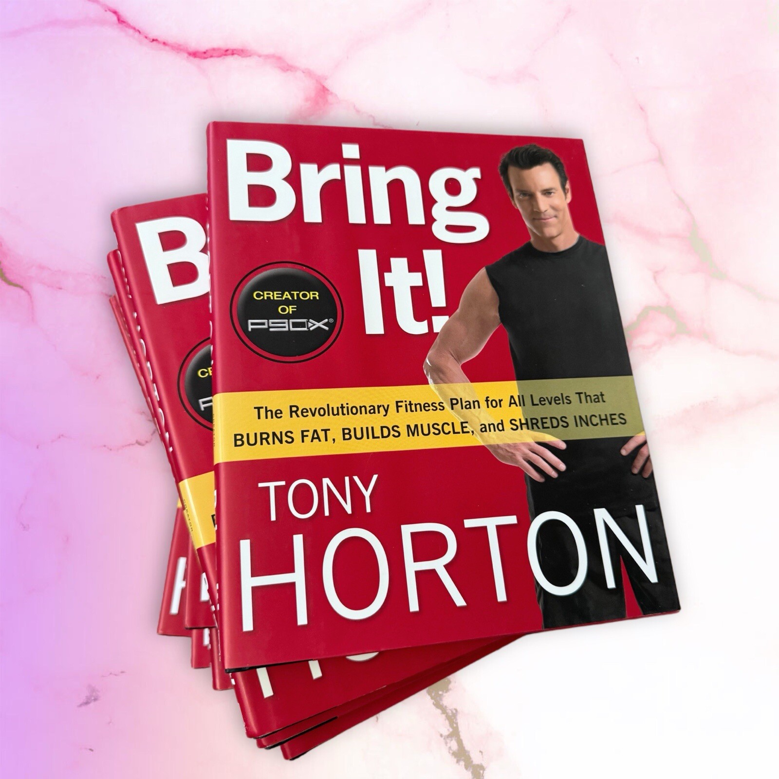 SIGNED Tony Horton - Bring It SIGNED COPY - Hard Cover 