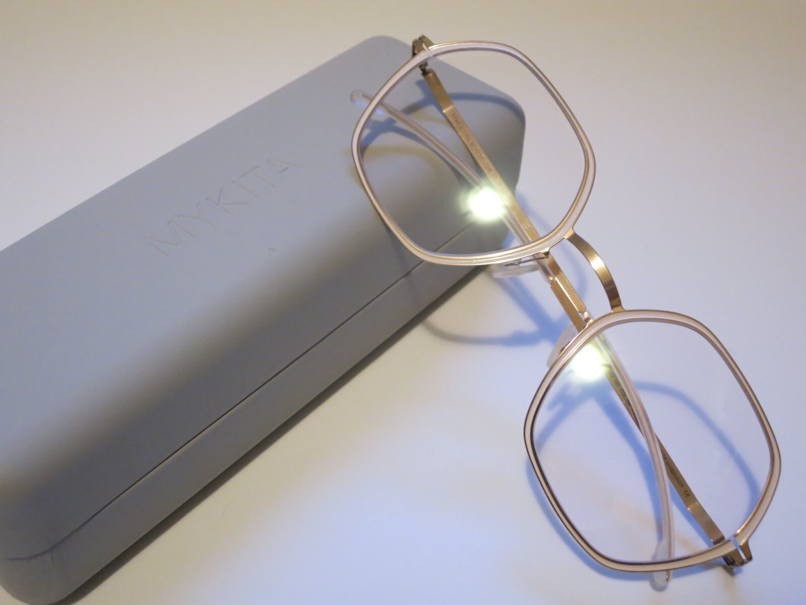 MYKITA Decades JOSEPHINE 283 Gold Aurore Glasses Eyewear Eyeglasses Frame NEW