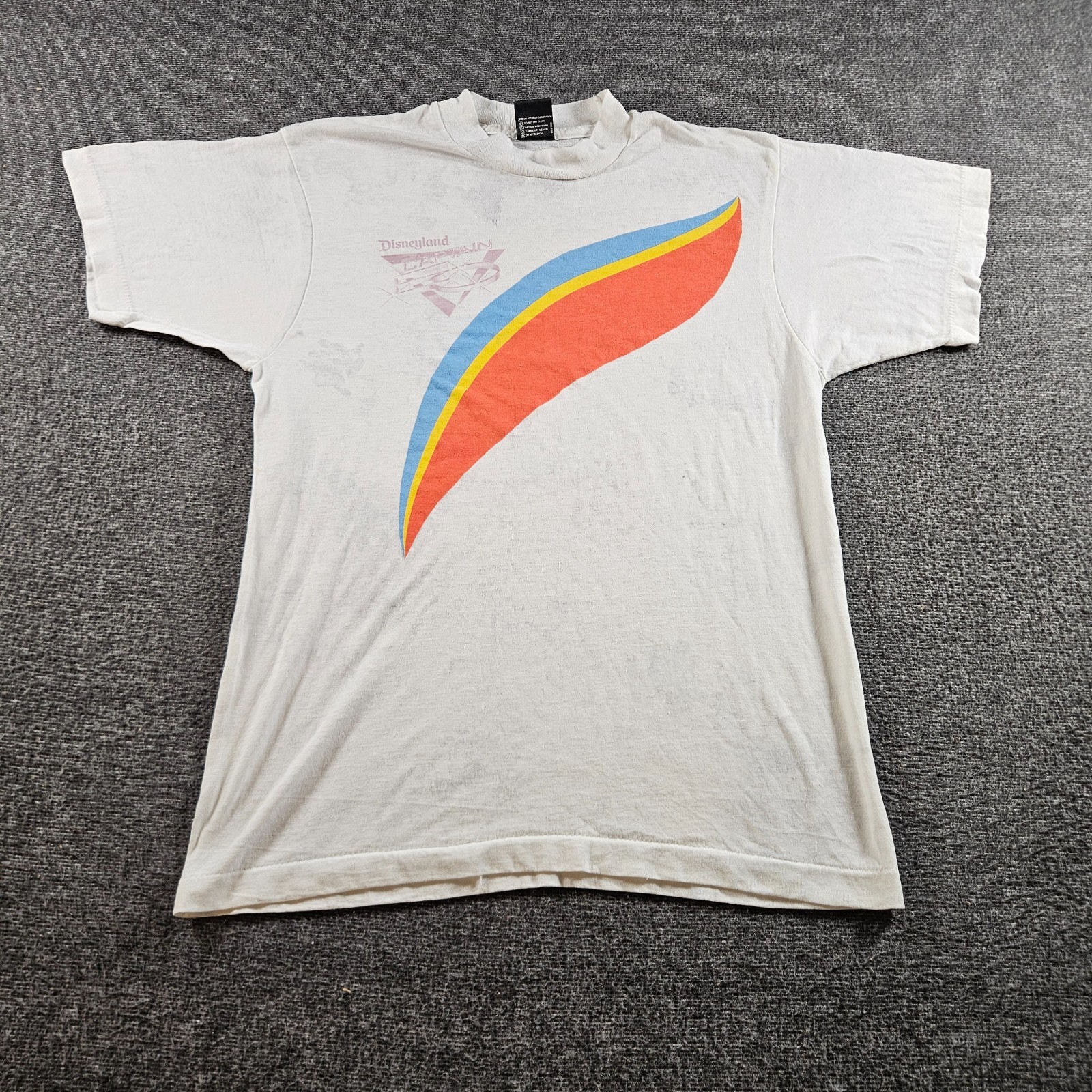 Michael Jackson Captain EO 1986 Premiere Shirt Disneyland Size M Paper Thin Michael Jackson Captain EO 1986 Premiere Shirt Disneyland Size M Paper Thin