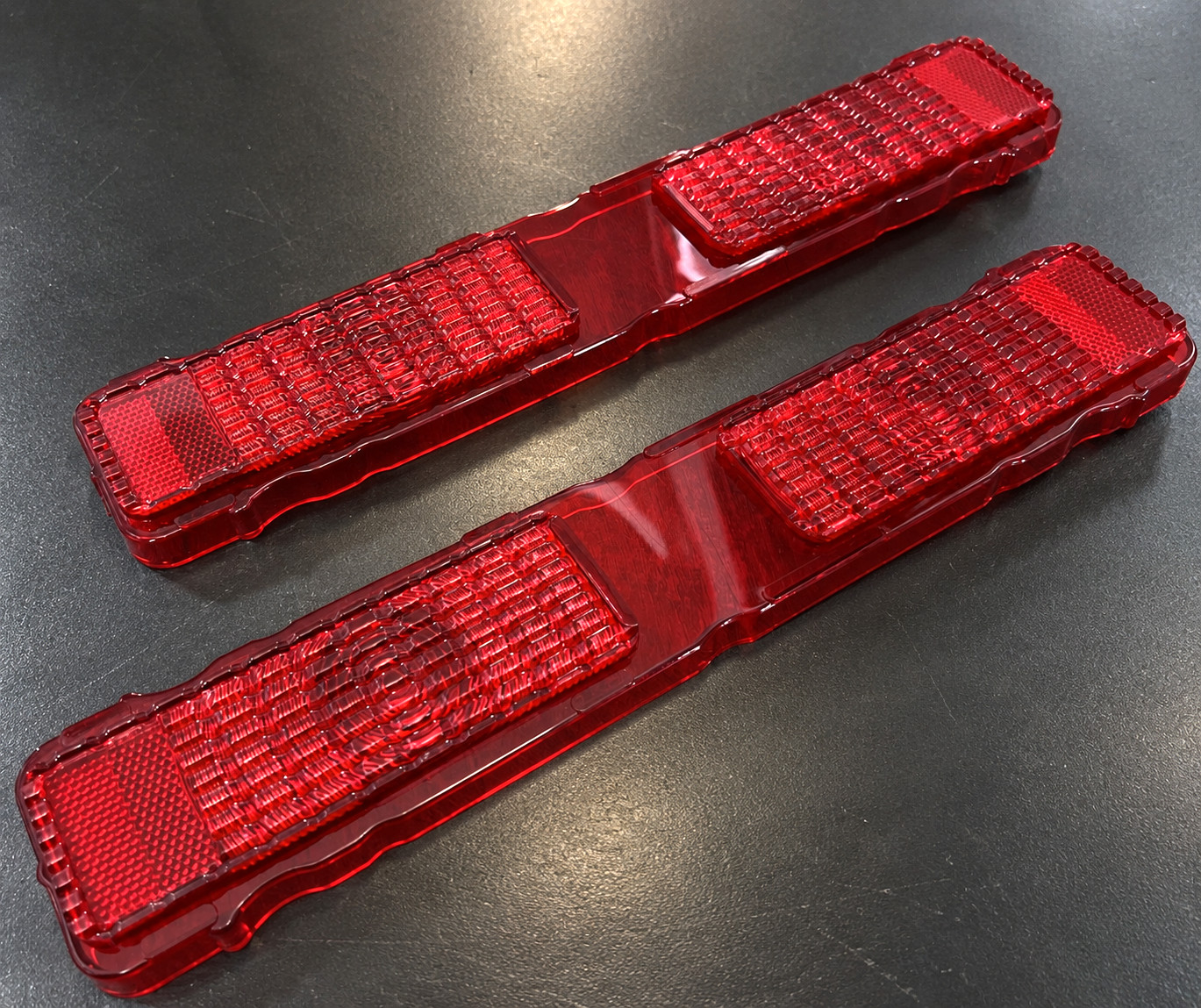 1968 Chevrolet Camaro RS Rally Sport Rear Tail Light Lamp Lenses Pair LH and RH
