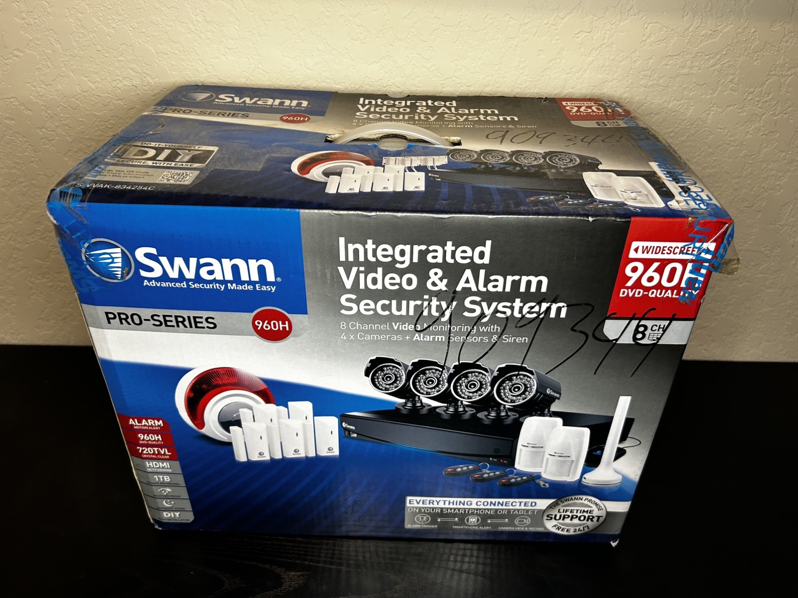 BRAND IN BOX Swann 8Channel ProSeries 960H DVR with 1TB Hard Drive G1N BRAND IN BOX Swann 8Channel ProSeries 960H DVR with 1TB Hard Drive G1N