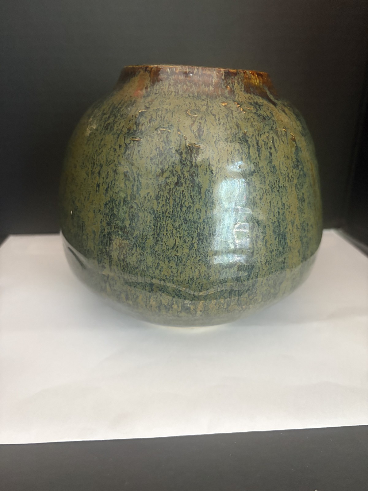 Janet Leach American Studio Stoneware Art Pottery Vase - attributed