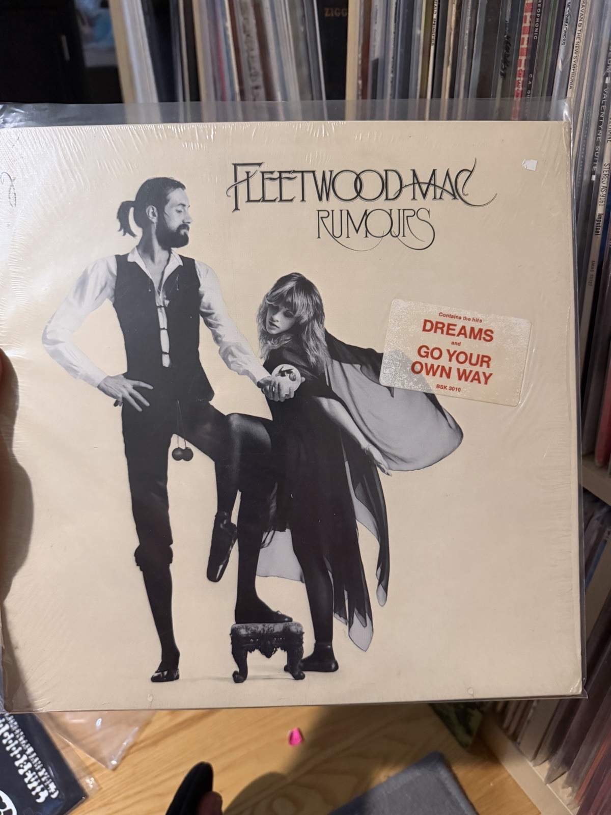 Fleetwood Mac Rumours In Shrink With Rare Hype Sticker Fleetwood Mac Rumours In Shrink With Rare Hype Sticker