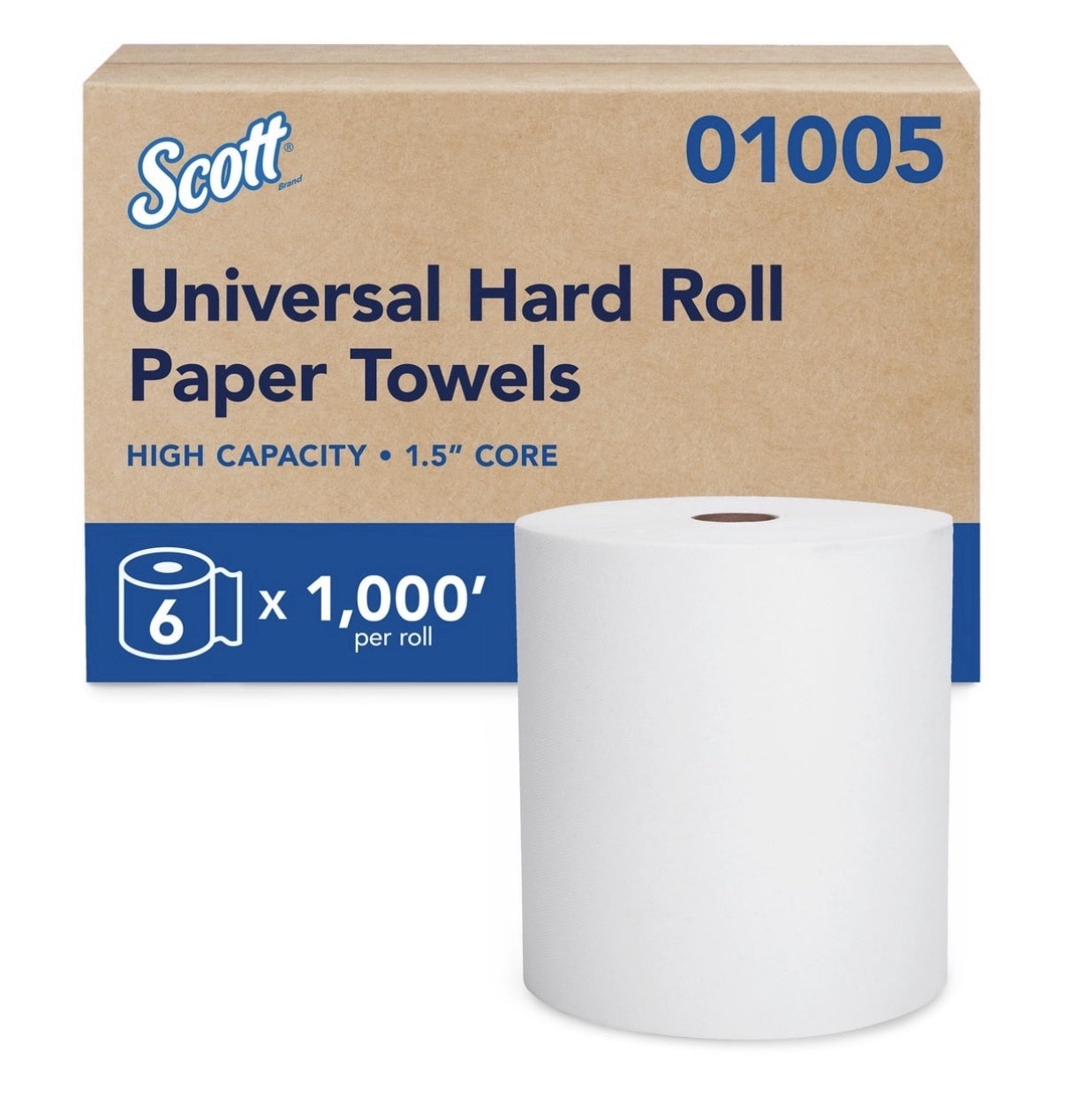 Scott Professional Essential Universal High Capacity Hard Roll Paper Towel (6PK) Scott Professional Essential Universal High Capacity Hard Roll Paper Towel (6PK)