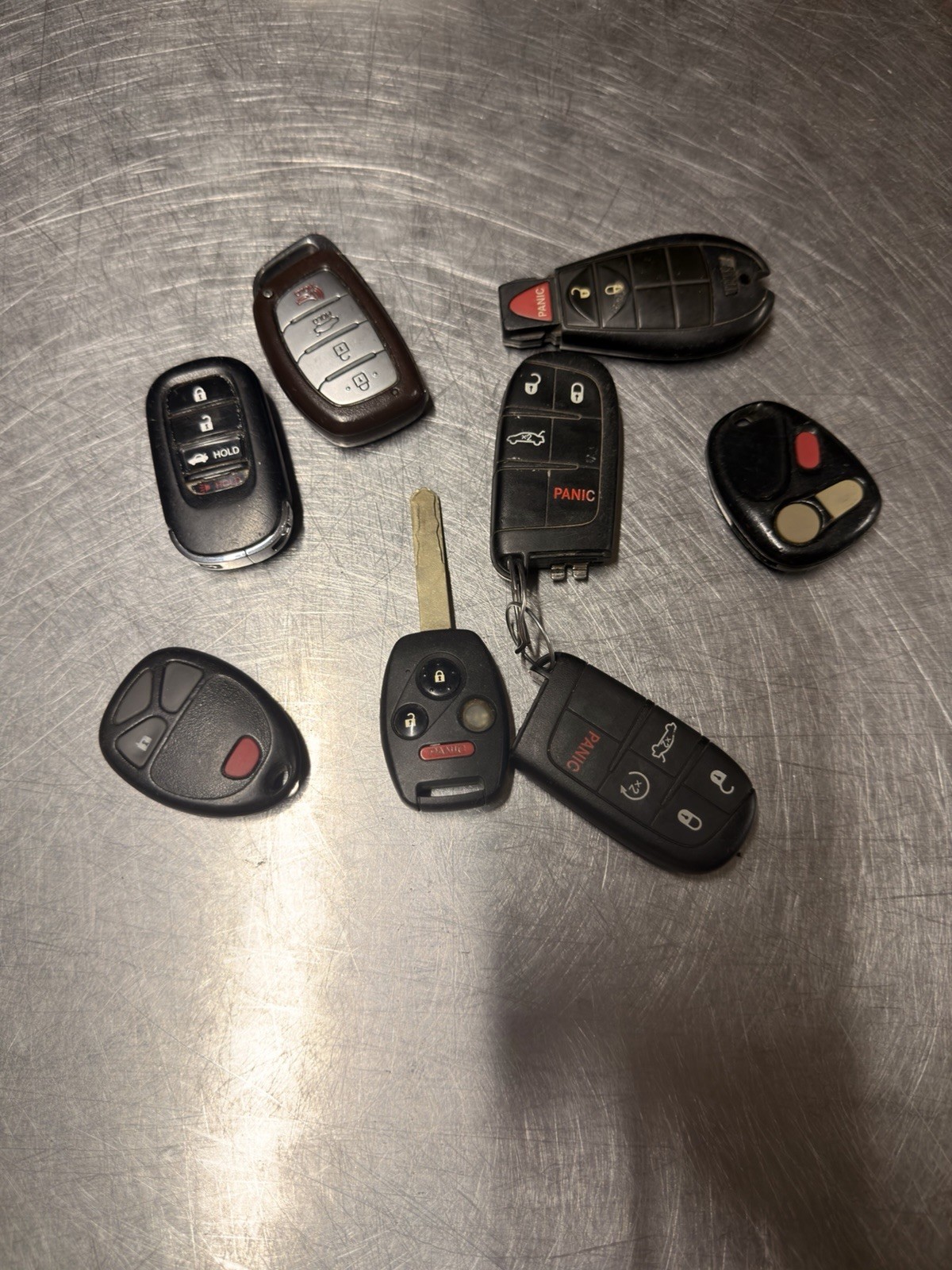 Lot Of 8 Key Fobs