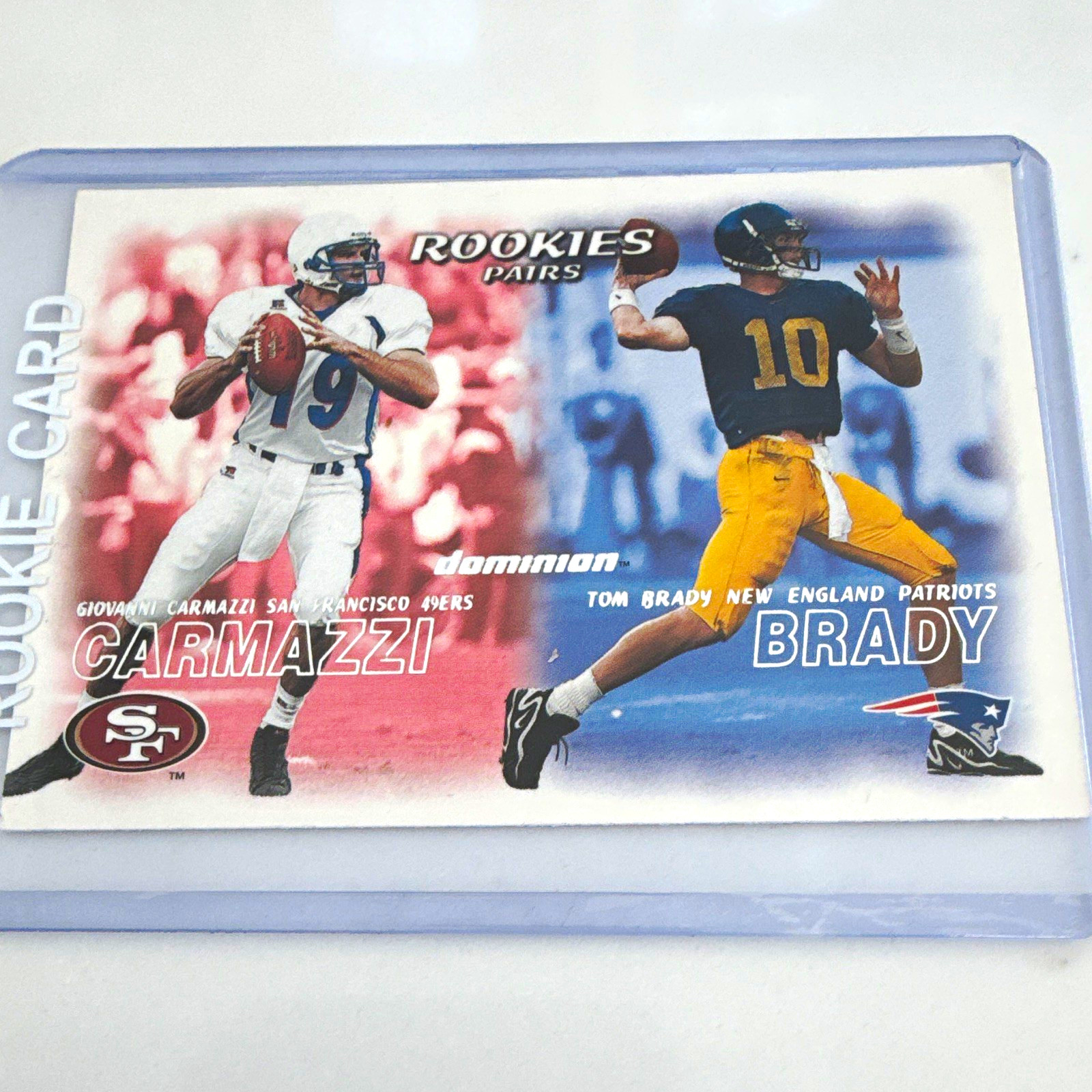 Fleer/SkyBox 2000 Skybox Dominion Rookies Pairs #234 Brady/Carmazzi RC Fleer/SkyBox 2000 Skybox Dominion Rookies Pairs #234 Brady/Carmazzi RC