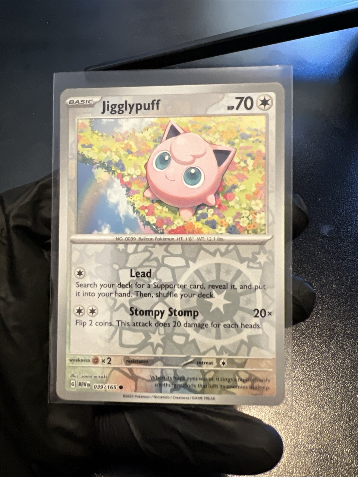 Jigglypuff 039/165 151 Reverse Holo