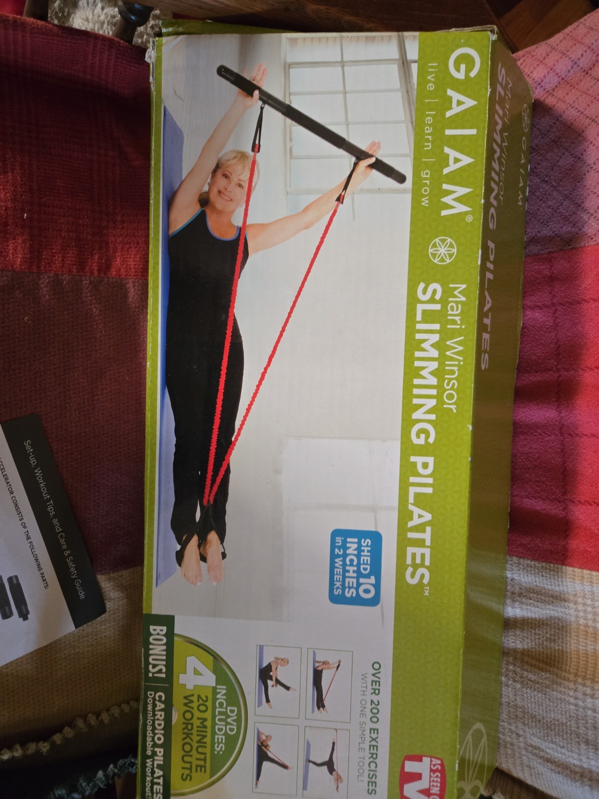 Gaiam Mari Winsor Slimming Pilates Workout Kit Gaiam Mari Winsor Slimming Pilates Workout Kit