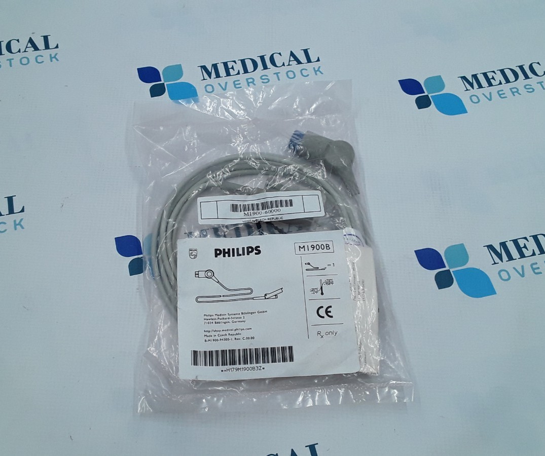 Philips M1900B SpO2 Adapter Cable