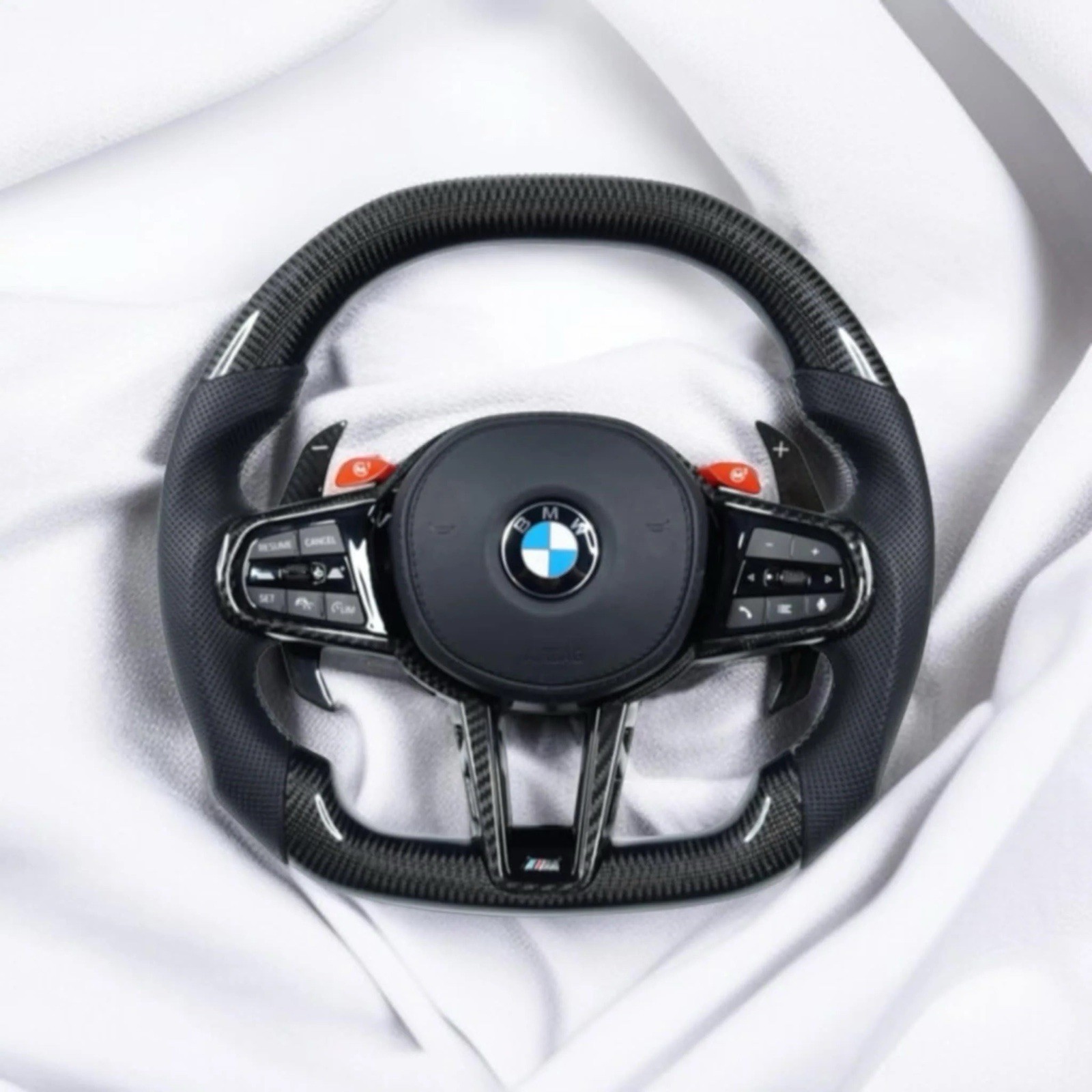 BMW M Sport Carbon Fiber Steering Wheel BMW M Sport Carbon Fiber Steering Wheel