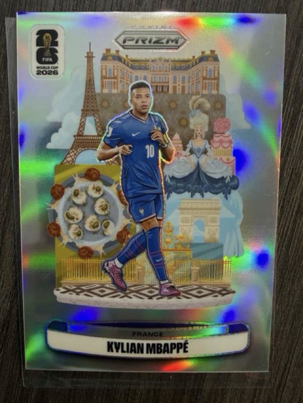 Kylian Mbappe 2026 Panini Prizm World Cup National Landmarks SSP Case Hit #12 Kylian Mbappe 2026 Panini Prizm World Cup National Landmarks SSP Case Hit #12