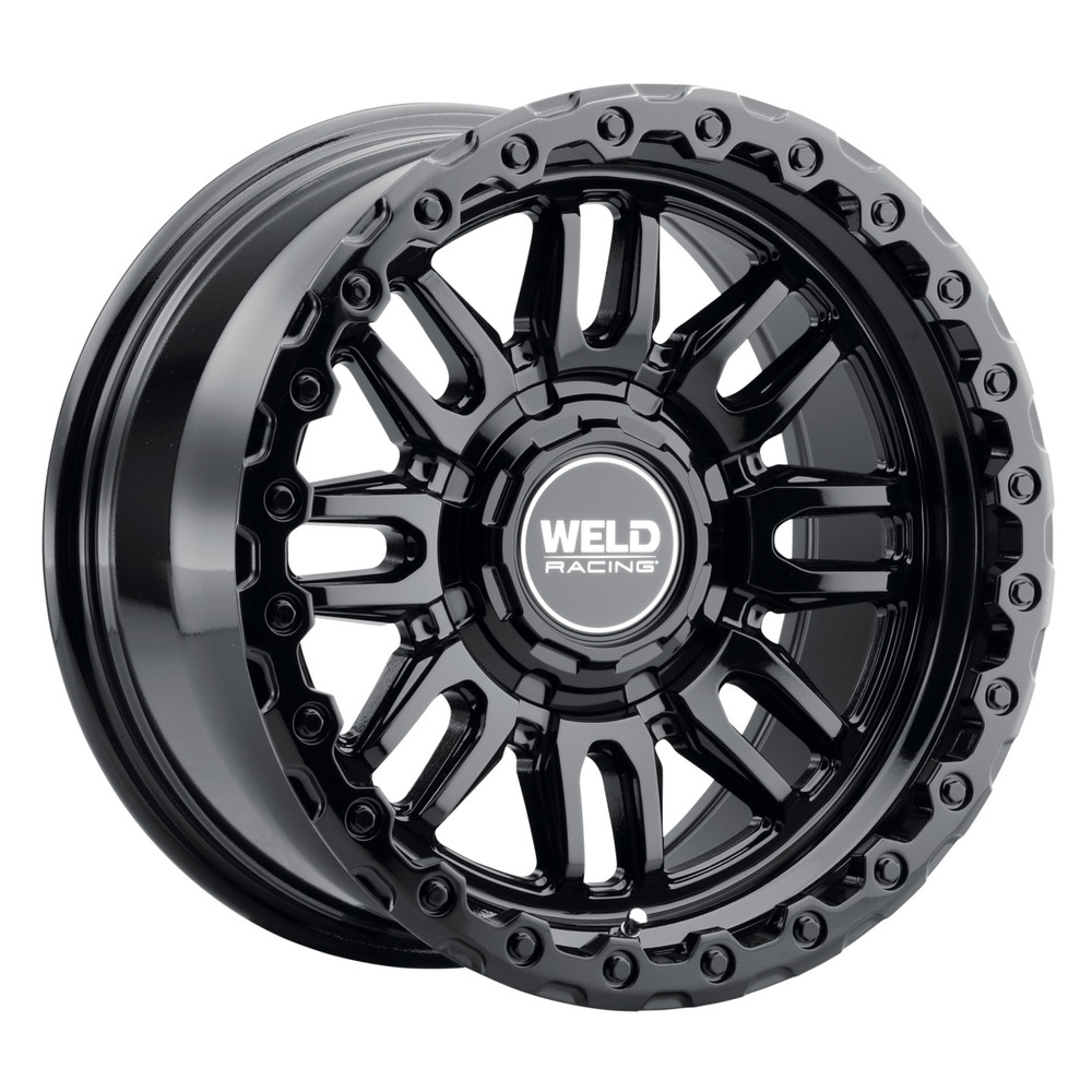 WELD OFF-ROAD Swift W184 Rim 17X9 8X180 Offset -12 Gloss Black (Quantity of 4)
