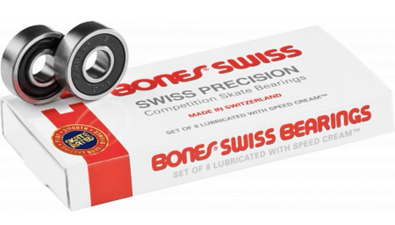 Bones Swiss 8-Pack Skateboard Bearings