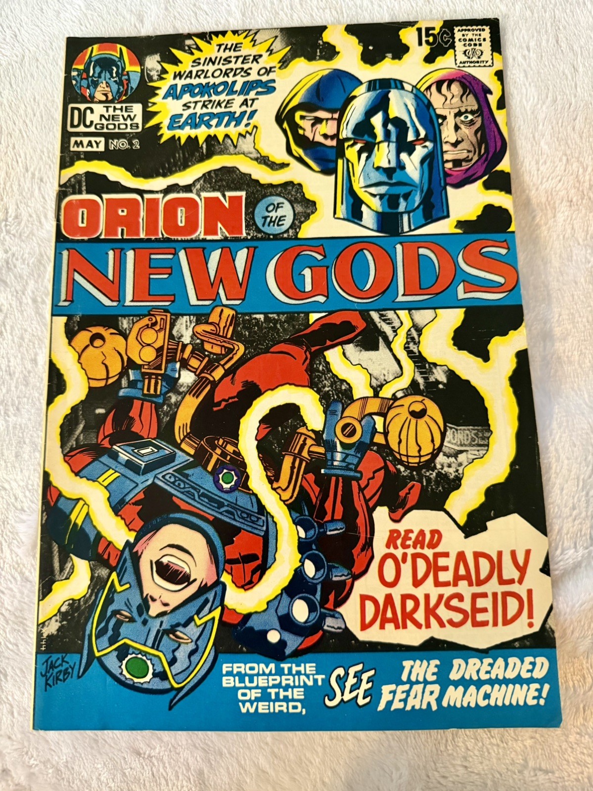 ORION of the NEW GODS # 2 DC COMICS 1971 DARKSEID 1st COVER APPEARANCE ORION of the NEW GODS # 2 DC COMICS 1971 DARKSEID 1st COVER APPEARANCE